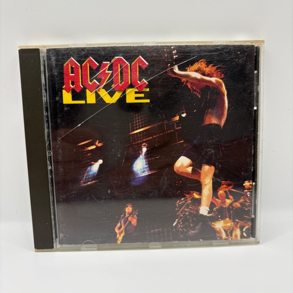 AC/DC Live CD Album 1992 ATCO 92215-2 Good Condition Hard Rock